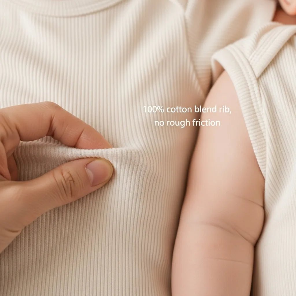Why Parents Love Ribbed Baby Onesies: 5 Cozy Benefits - MOSSRIVER