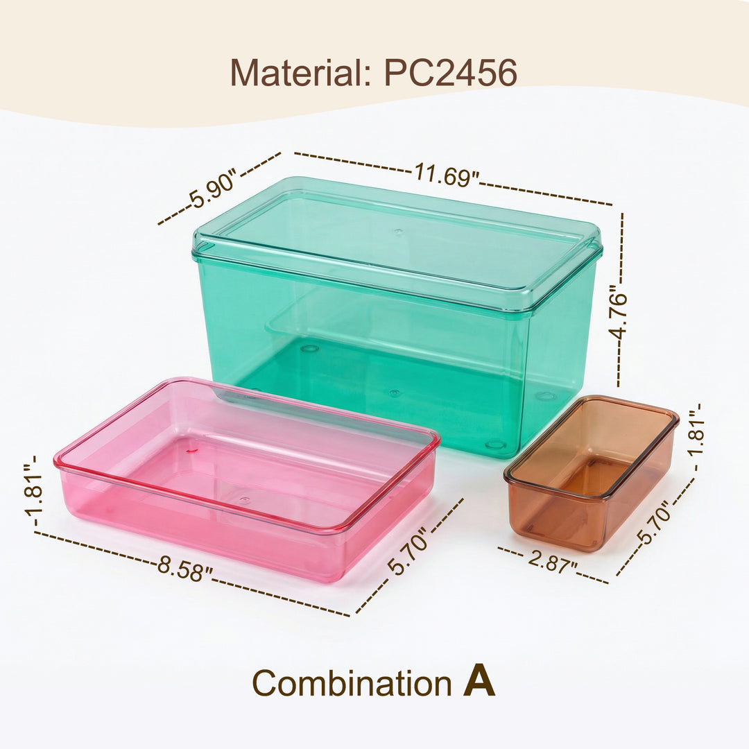 Rectangular Stackable Storage Box | MOSSRIVER Morph