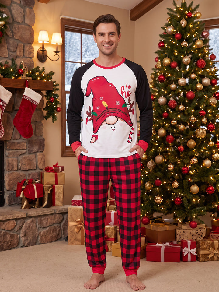 Christmas Family Matching Christmas Long Sleeve Pajama Set - Super Soft Elf Print