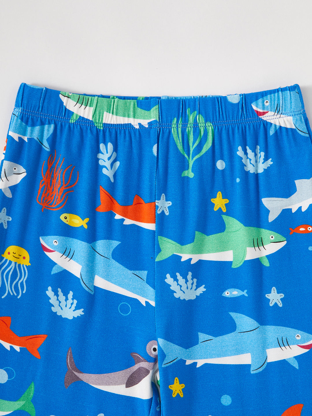 Bamboo Viscose Kids Pajama Set 2T-7Y, Shark Print
