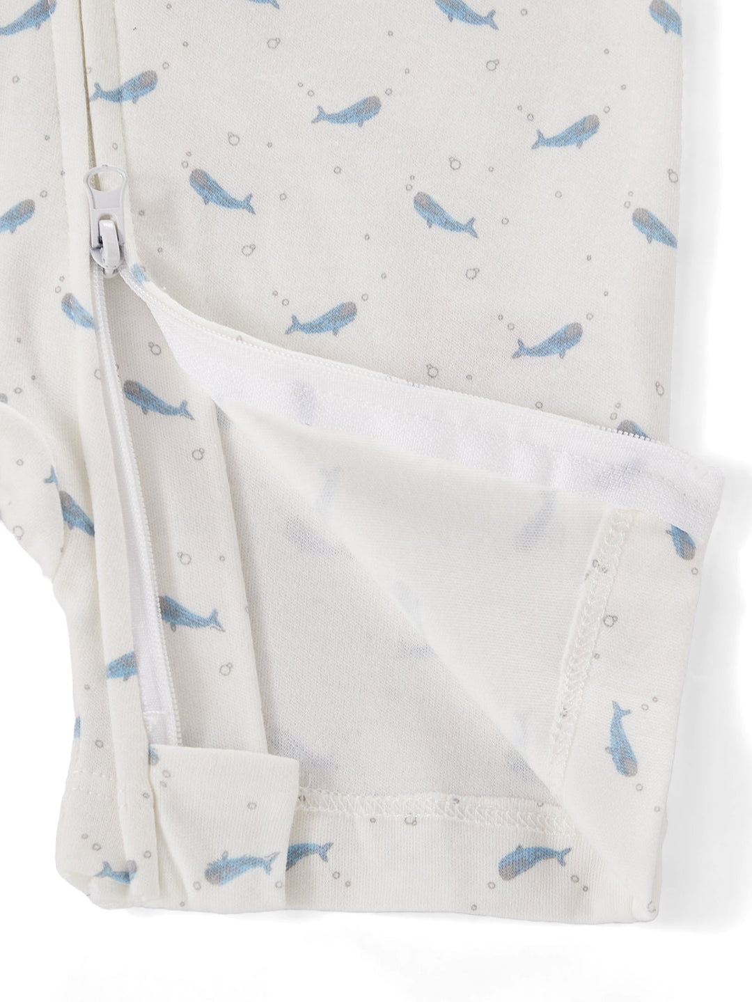 3 - Pack Whale Print Baby Short Sleeve Rompers - MOSSRIVER