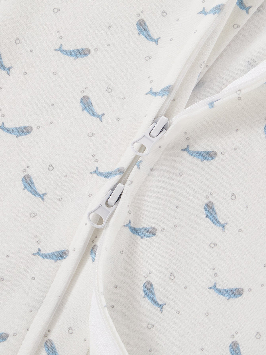 3 - Pack Whale Print Baby Short Sleeve Rompers - MOSSRIVER