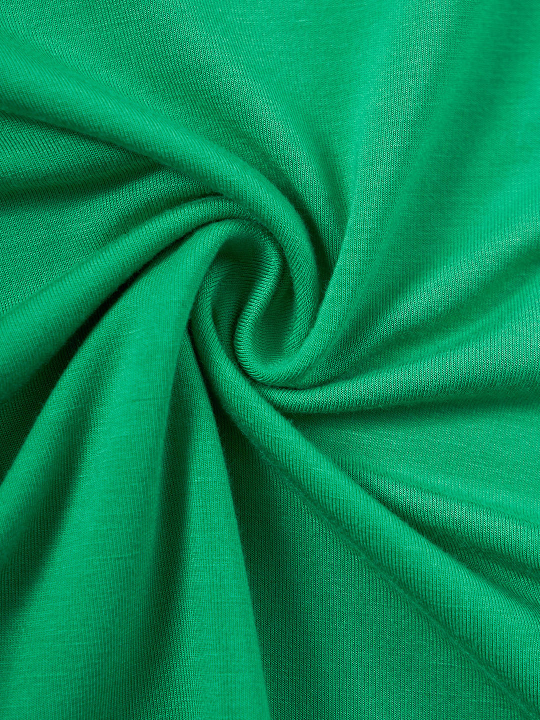 Long-Sleeve Kid's Green Two-Piece