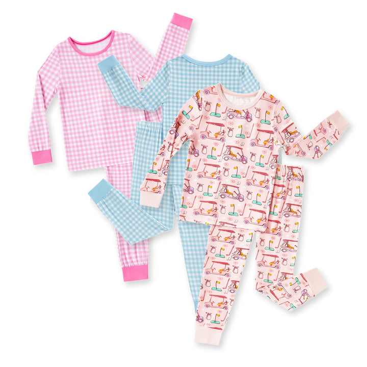 MossRiver 3-pack, Gingham & Golf