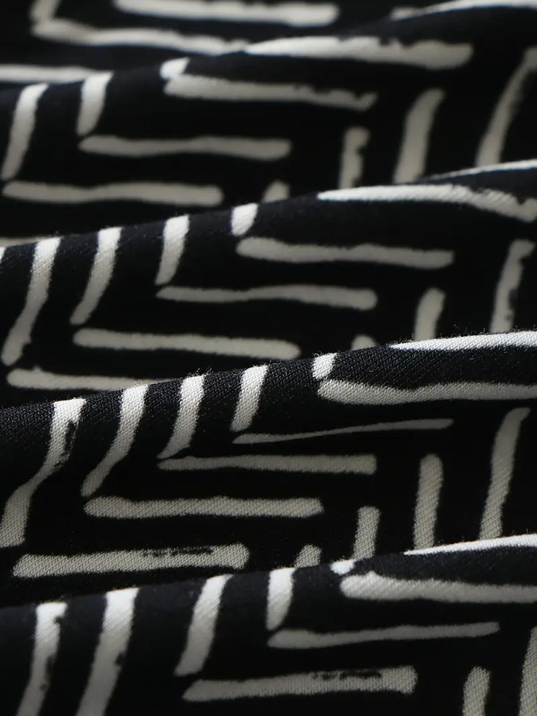 Bamboo Footies Mitten Long - Sleeve One - Piece Double Zipper Black V Shape - MOSSRIVER