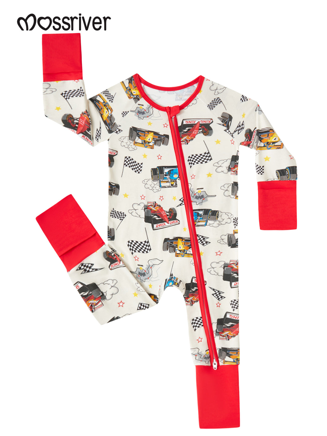 Slim Fit Long Sleeve Long Pants Baby One-Piece