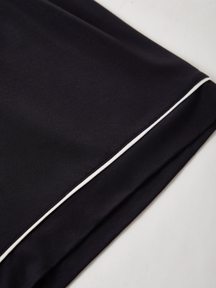 Basic Short - Sleeve Women's Pajama Set - MOSSRIVER