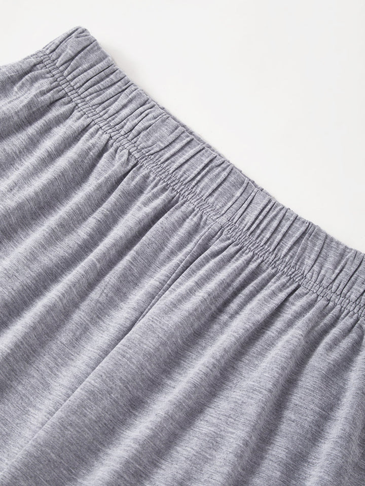 Basics Long - Sleeve Women's Pajama Set - MOSSRIVER