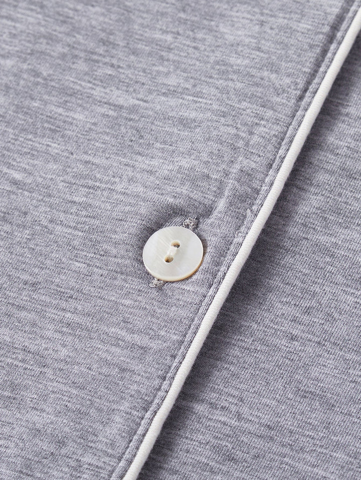 Basics Long - Sleeve Women's Pajama Set - MOSSRIVER