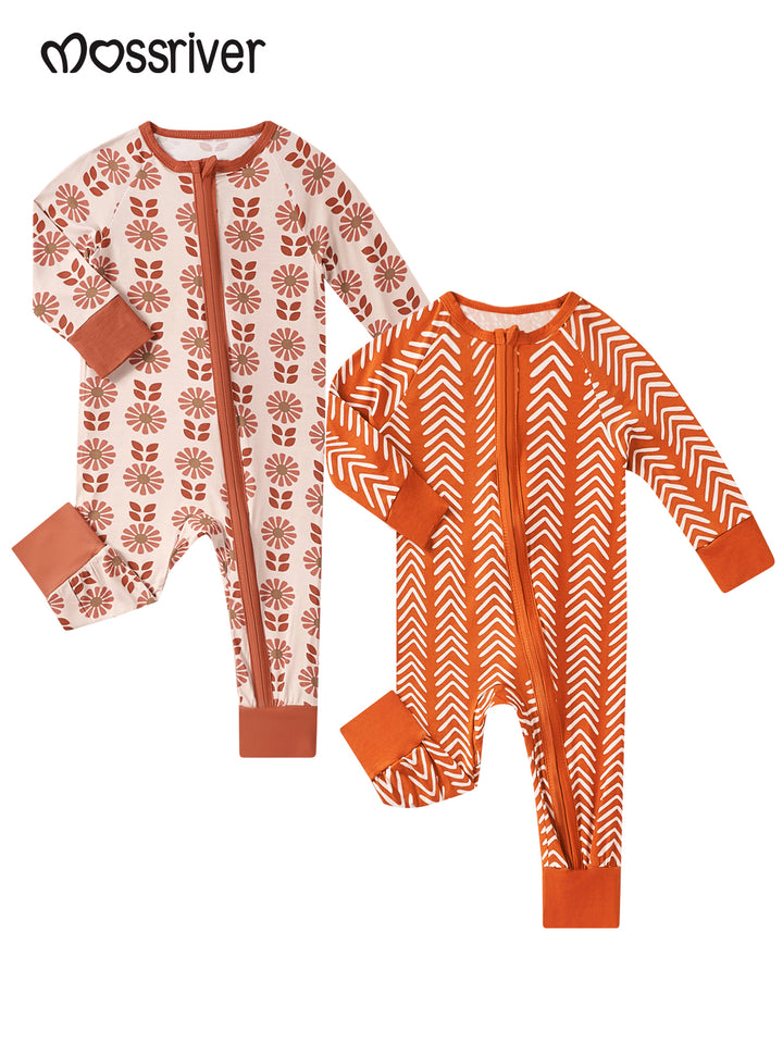 Slim Fit Long Sleeve Long Pants One-Piece Zipper Bundle