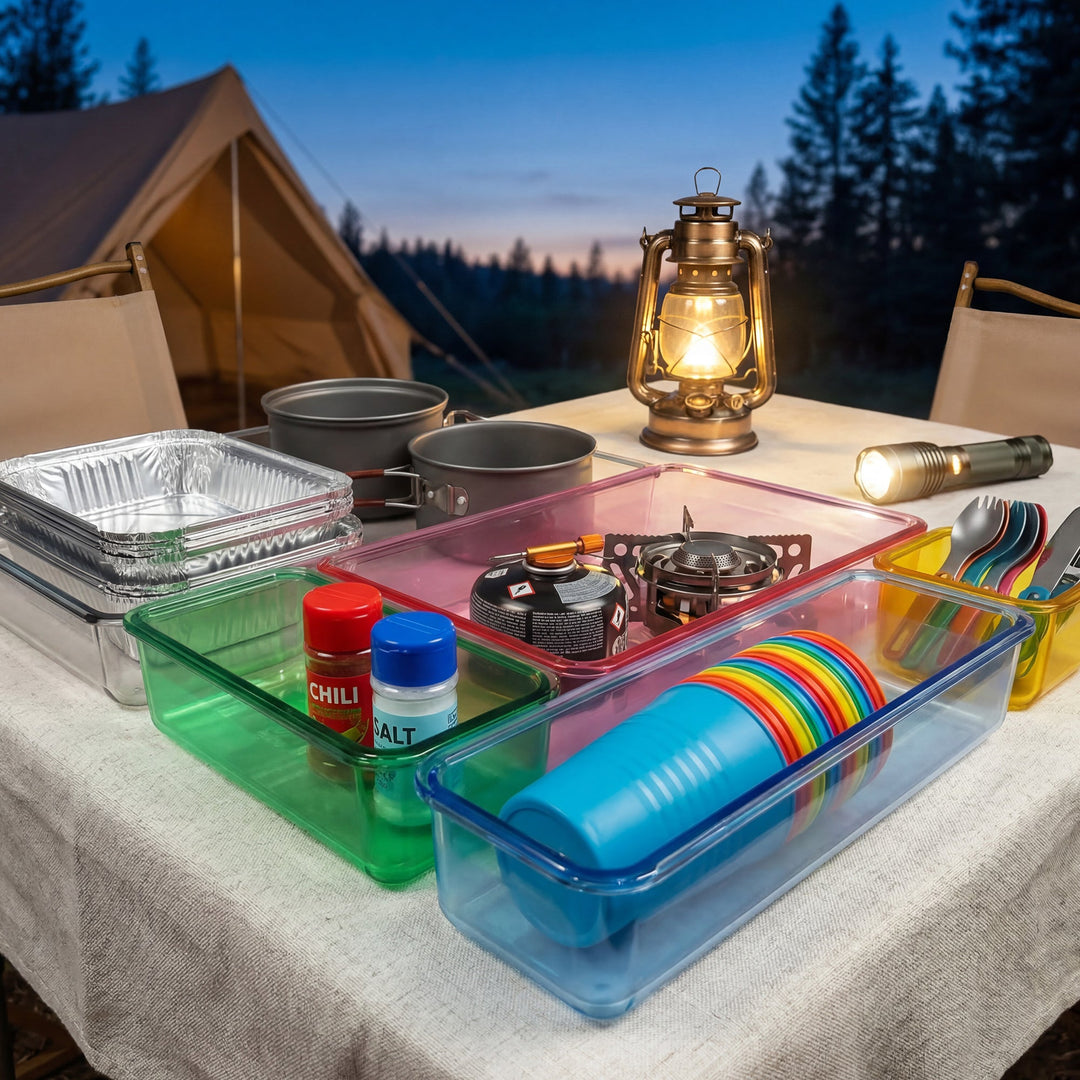 Camping Kitchen Desktop Organizer | MOSSRIVER Chroma - MOSSRIVER