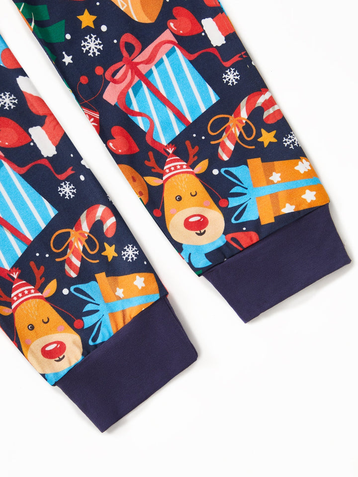 Christmas Bamboo Long - Sleeve Kid's Two - Piece Christmas gifts Print - MOSSRIVER