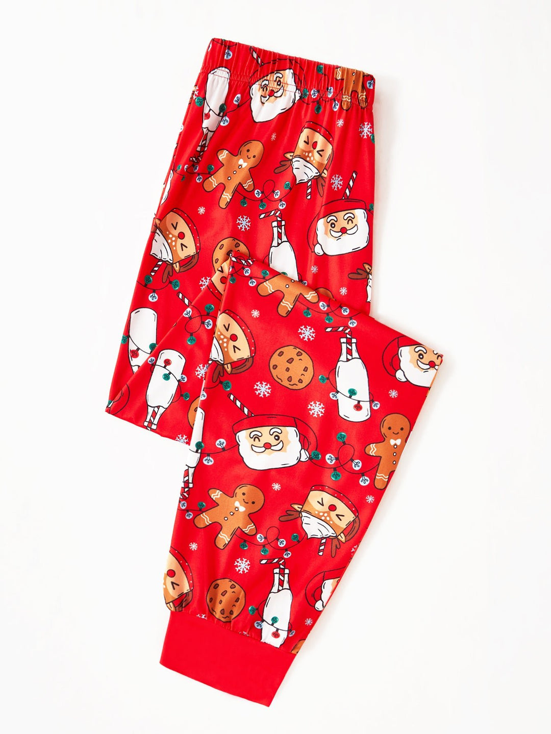 Christmas Print Long - Sleeve Women's Pajama Set - MOSSRIVER