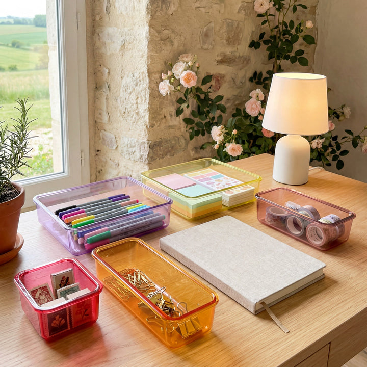 Colorful Desktop Organizer | MOSSRIVER Chroma - MOSSRIVER