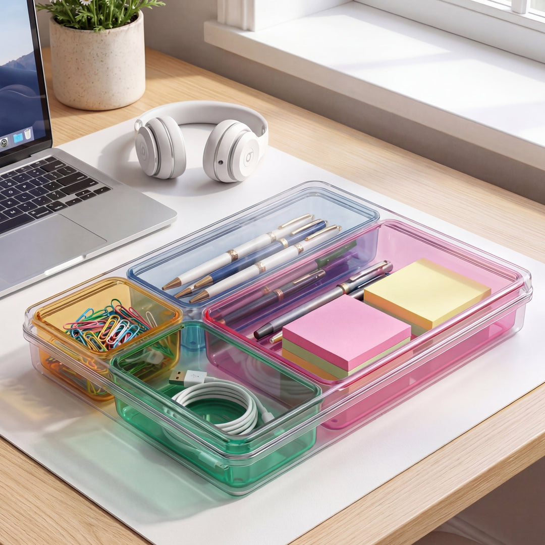 Desktop Stationery Organizer | MOSSRIVER Chroma - MOSSRIVER
