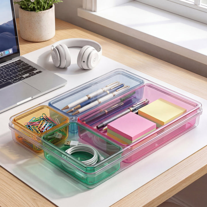 Desktop Stationery Organizer | MOSSRIVER Chroma - MOSSRIVER