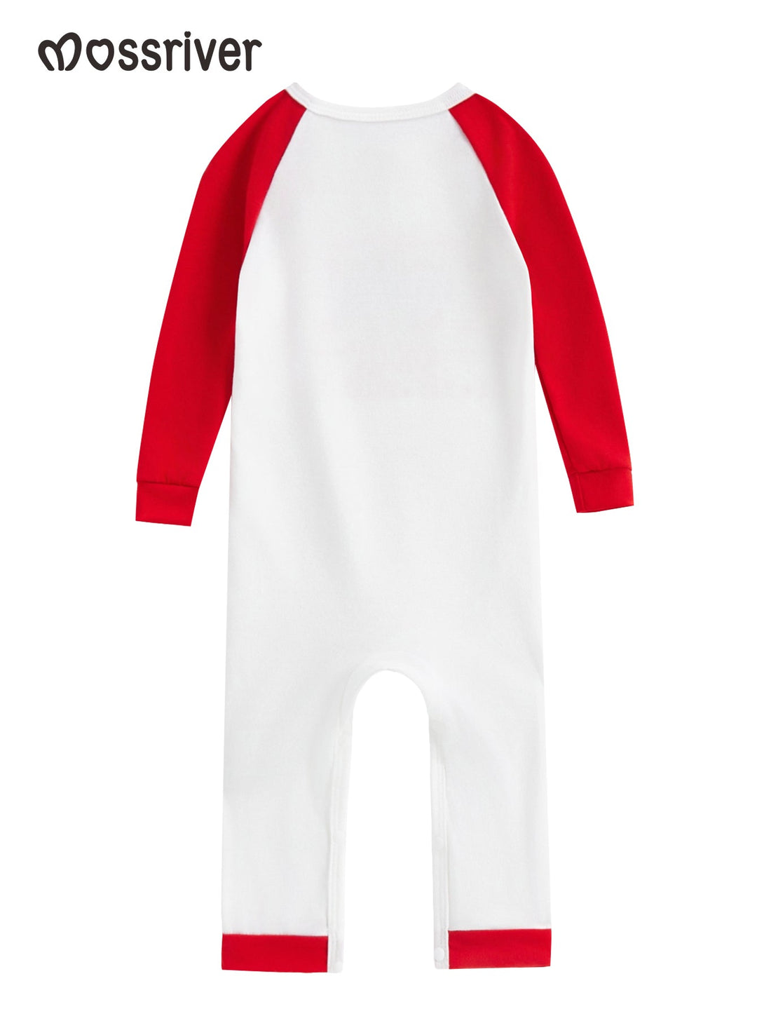 Footies Long - Sleeve Baby One - Piece Letter - MOSSRIVER