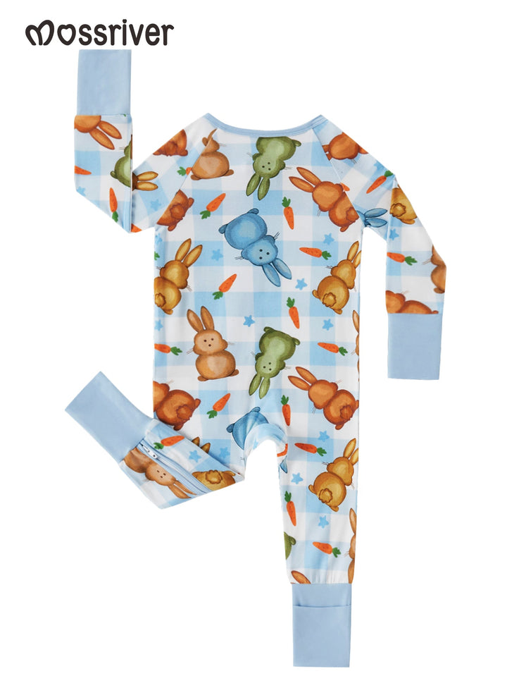 Footies Mitten Double Zipper - MOSSRIVER