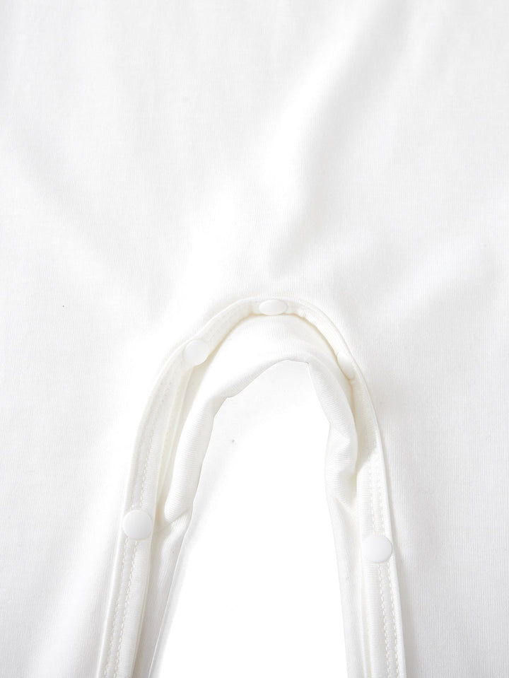 Gingerbread Print Long - Sleeve Baby One - Piece - MOSSRIVER