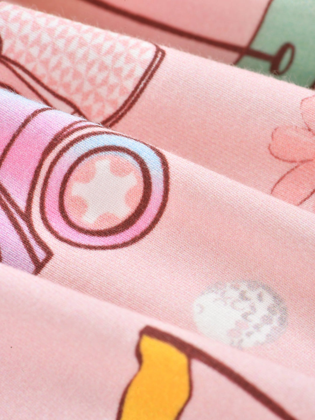 Golf Print Bamboo Baby One - Piece Long - Sleeve Footies Mitten Double - Zipper - MOSSRIVER