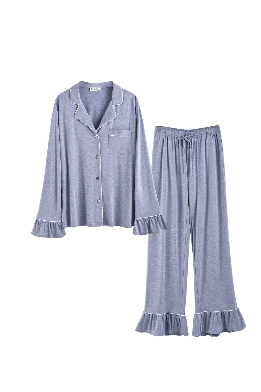 Long - Sleeve Women's Pajama Set - MOSSRIVER