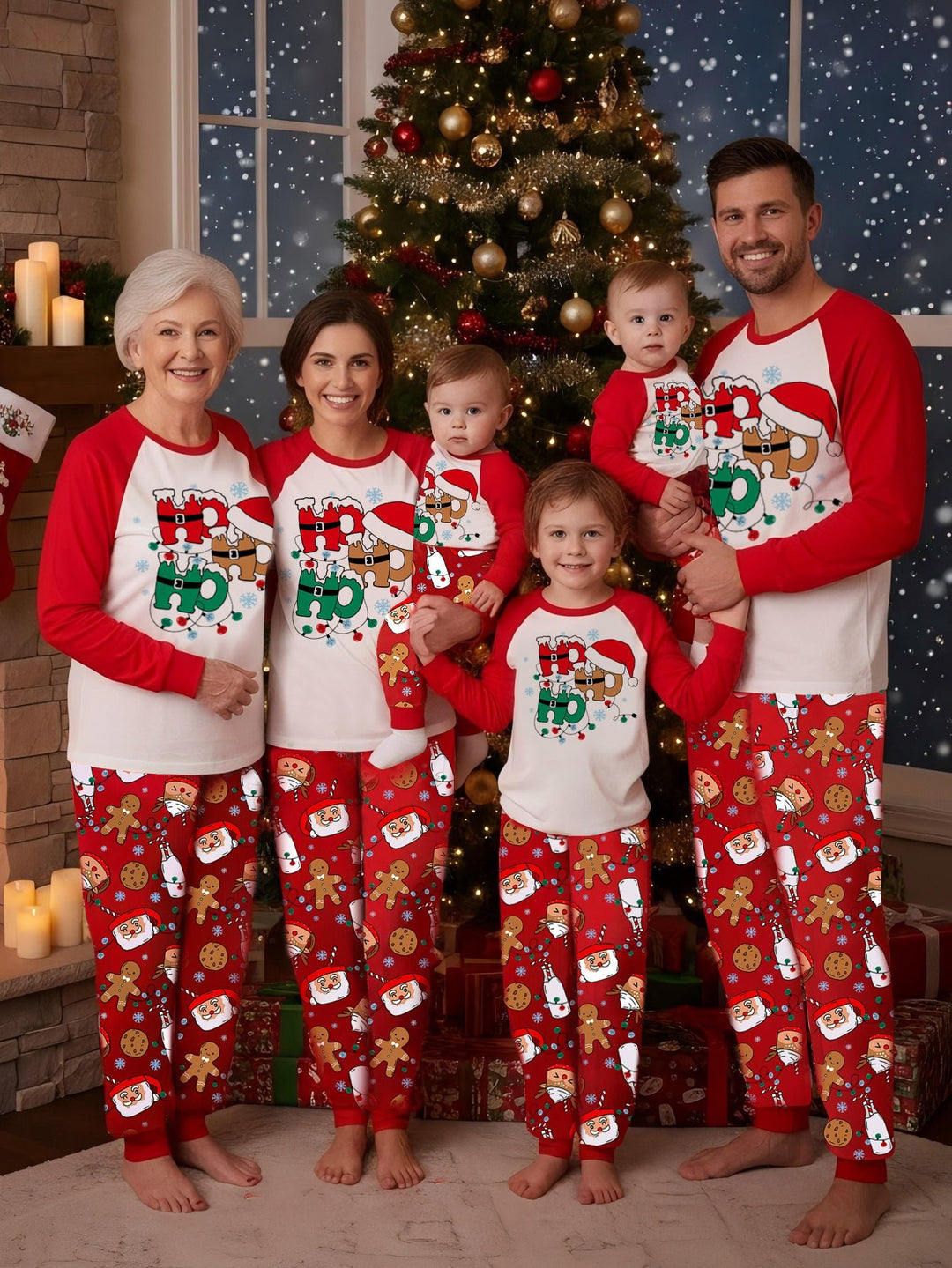 MOSSRIVER Christmas Family Matching MOSSRIVER Baby/Toddler Christmas Pajamas - Super Soft Print Sleepwear - MOSSRIVER