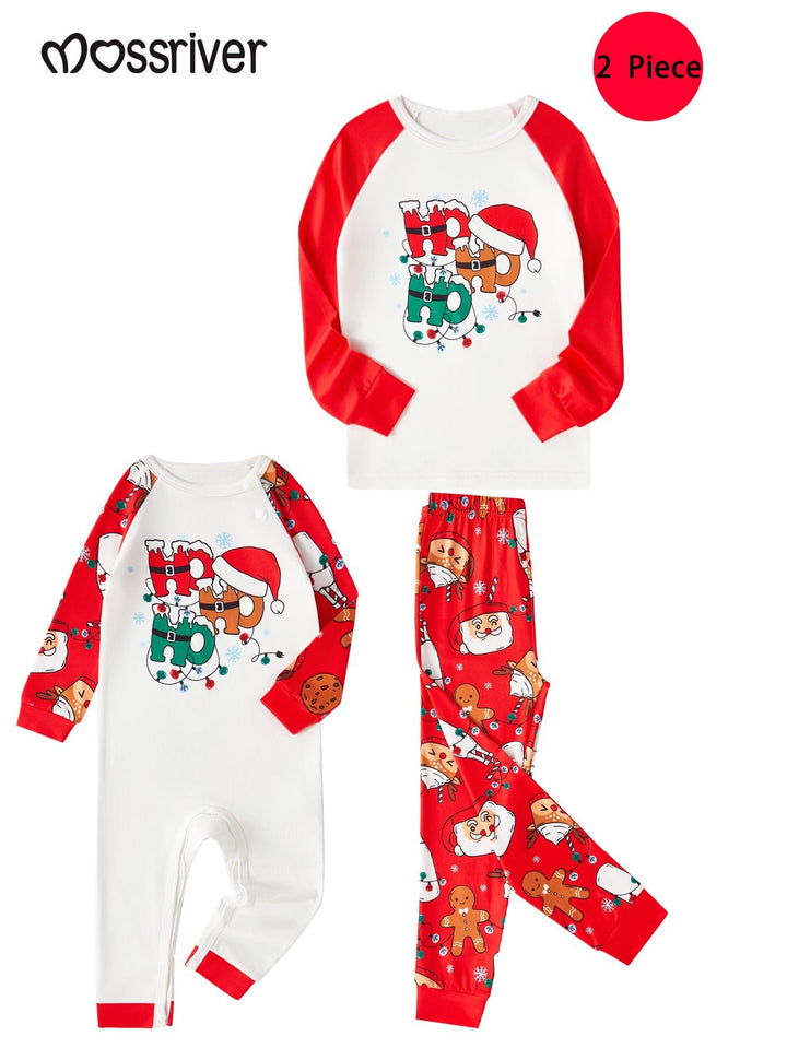 MOSSRIVER Christmas Family Matching MOSSRIVER Baby/Toddler Christmas Pajamas - Super Soft Print Sleepwear - MOSSRIVER