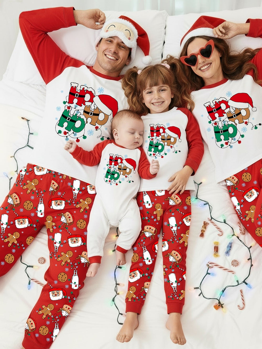 MOSSRIVER Christmas Family Matching MOSSRIVER Baby/Toddler Christmas Pajamas - Super Soft Print Sleepwear - MOSSRIVER