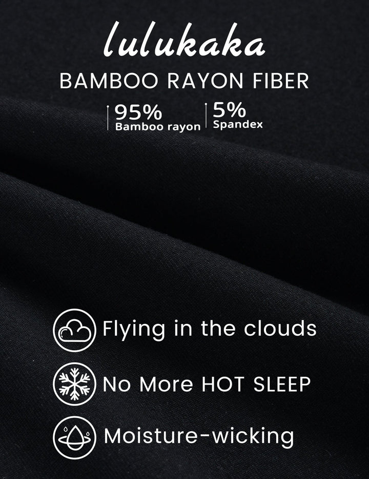 Plain Women's Short - Sleeve Long Pajama Set - MOSSRIVER