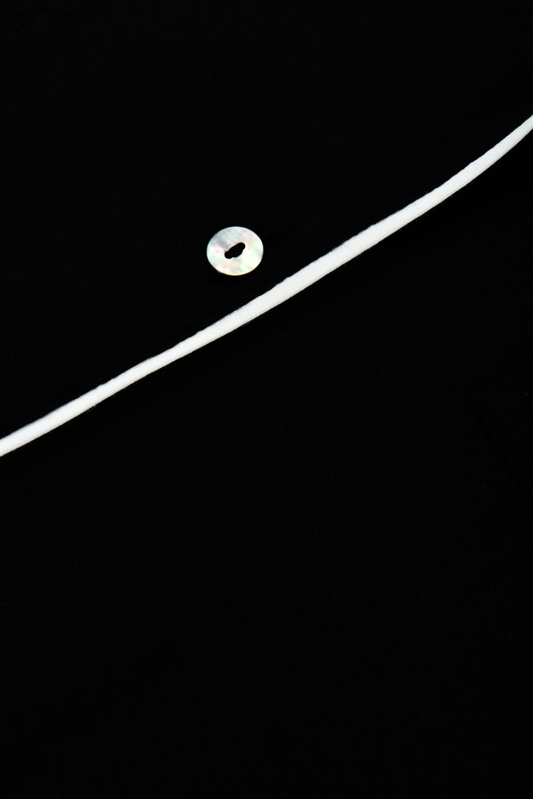 Plain Women's Short - Sleeve Long Pajama Set - MOSSRIVER