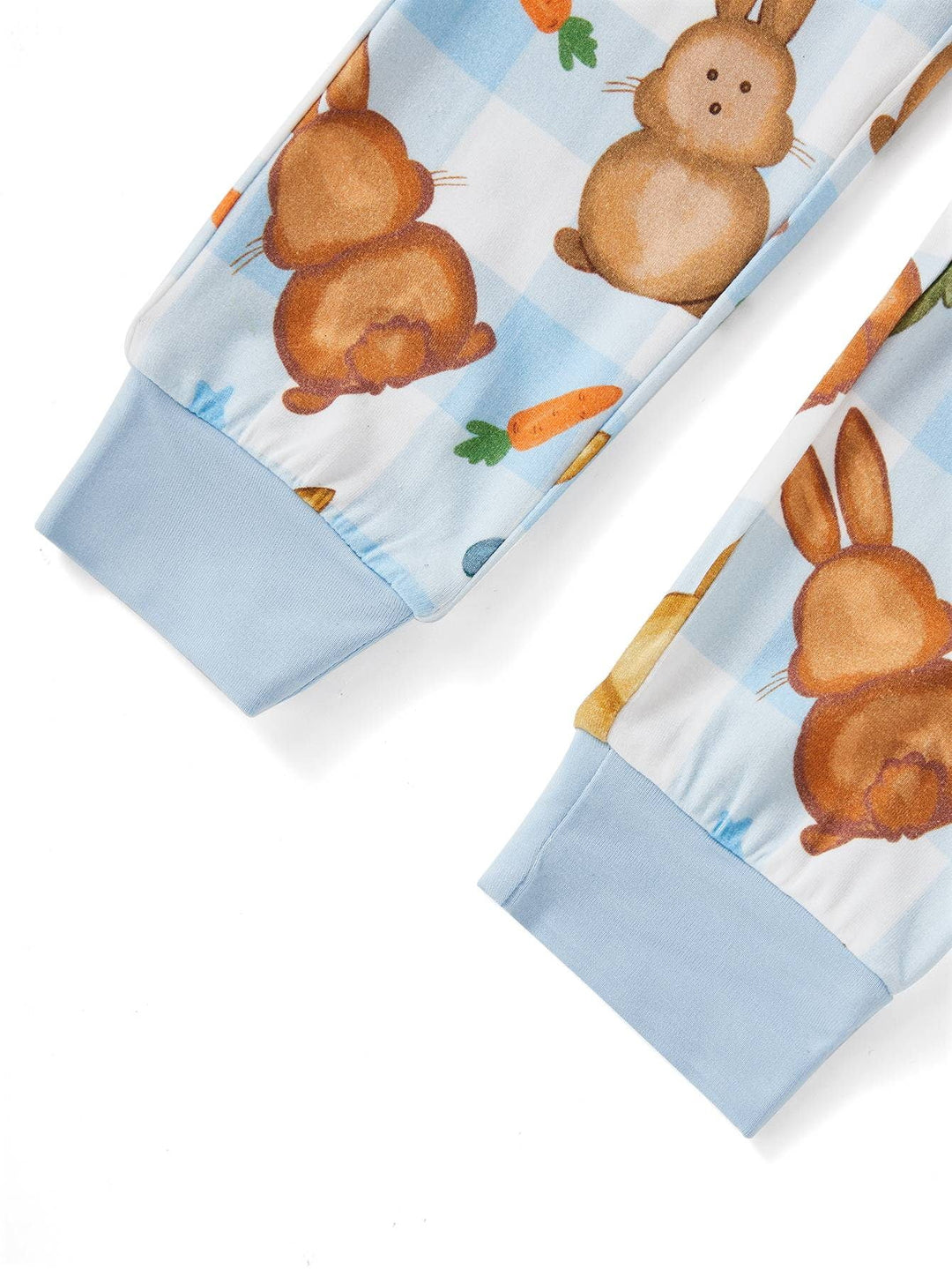 Rabbit Print Long - Sleeve Baby Pajamas - MOSSRIVER