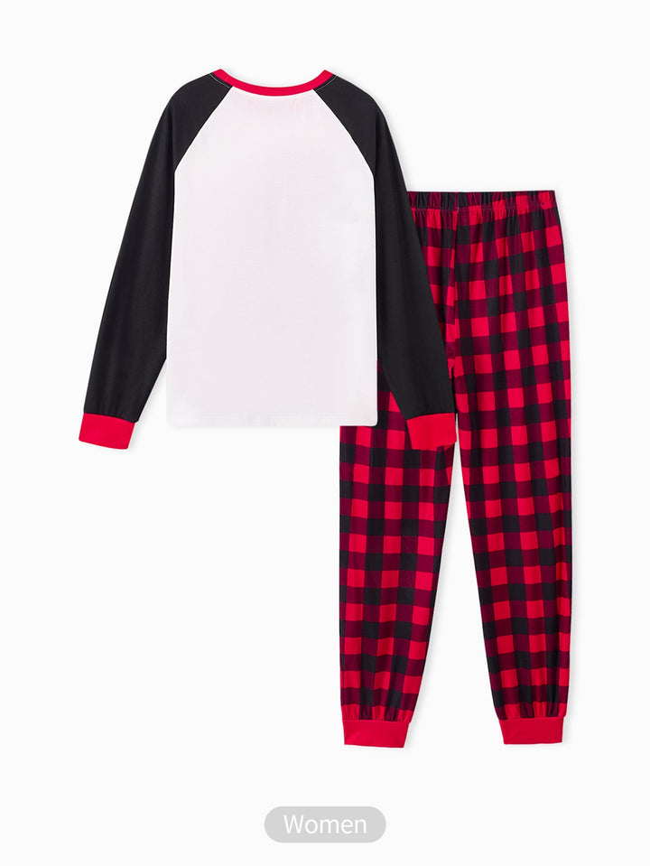 Reindeer Print Long - Sleeve Men's Christmas Pajama Set - MOSSRIVER