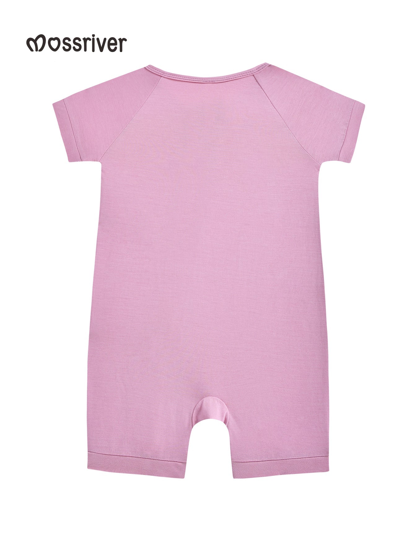 Short Sleeve One Piece Candy Macaron Pink – MOSSRIVER