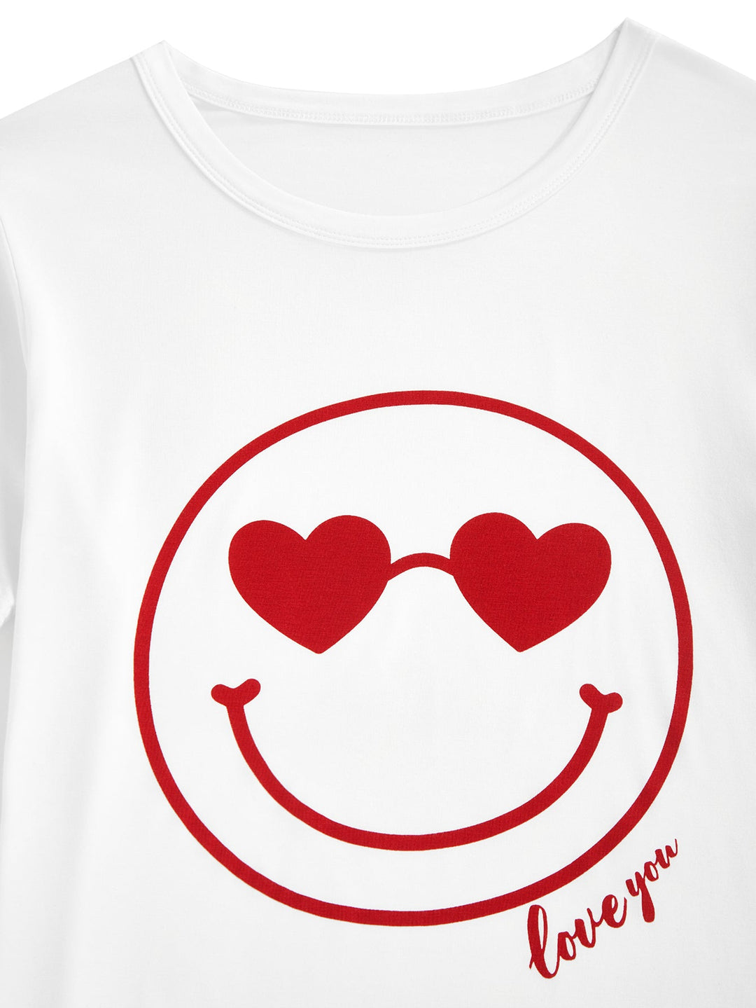 Smile Print Soft Knit Lounge Set - MOSSRIVER