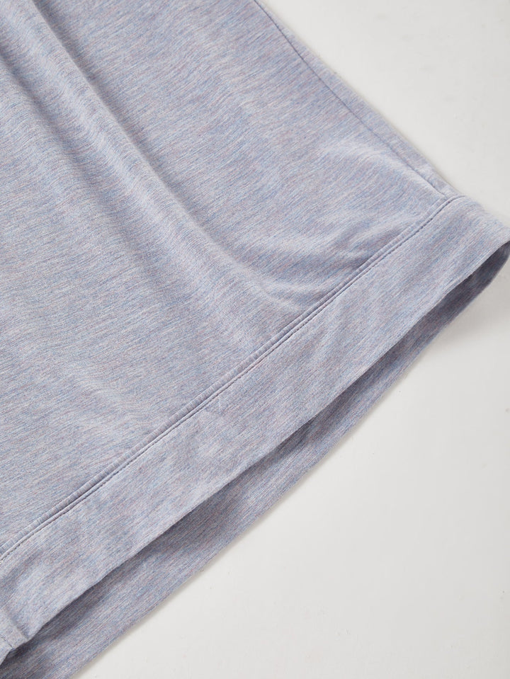 Solid Short - Sleeve Women's Pajama Set - MOSSRIVER