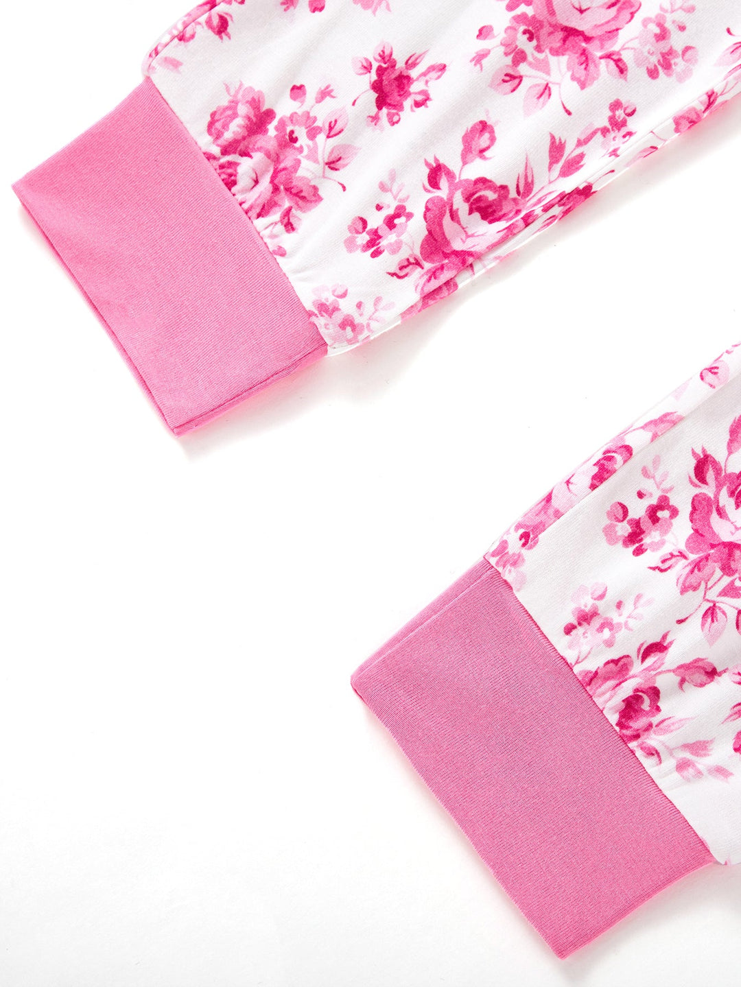 Valentine's Rose Print Baby Two - Piece - MOSSRIVER