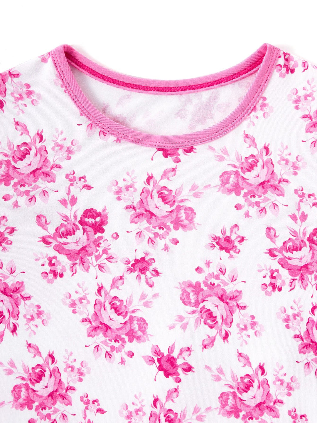 Valentine's Rose Print Baby Two - Piece - MOSSRIVER