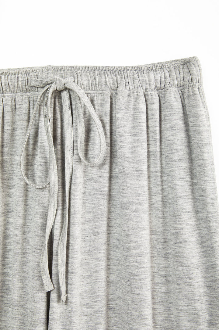 Women Bamboo Viscose Pajama Sets Ruffled Cuff Hem Long Sleeve Fancy Yarn 2 Piece Loungewear Loose Fit Drop Shoulder - MOSSRIVER