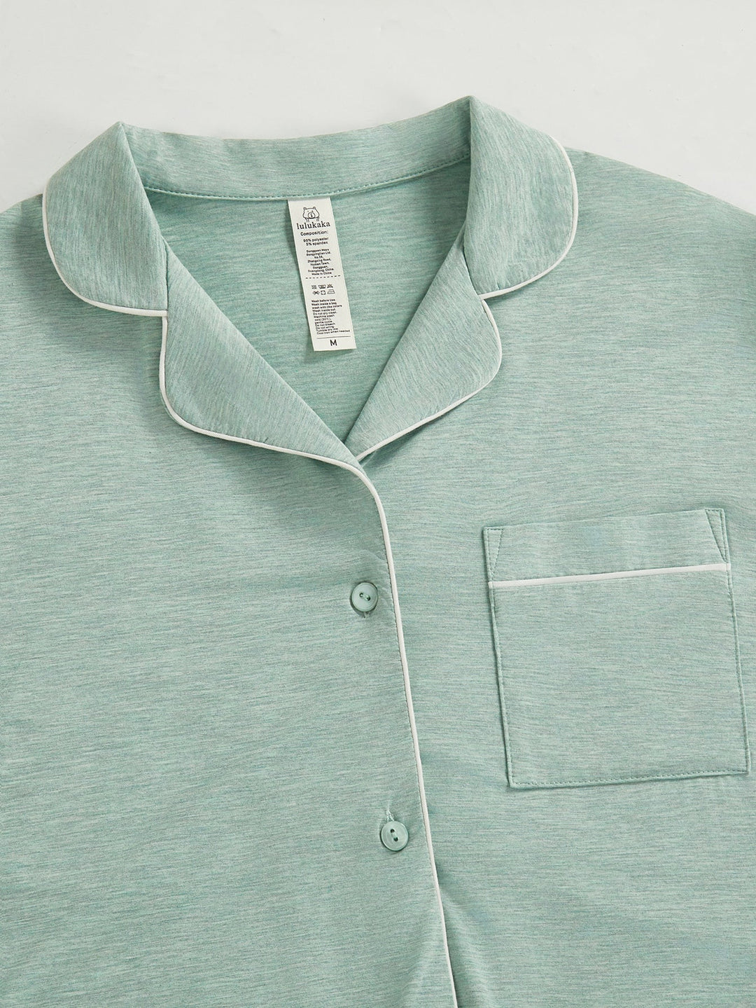 Women Bamboo Viscose Pajama Sets Ruffled Cuff Hem Long Sleeve Fancy Yarn 2 Piece Loungewear Loose Fit Drop Shoulder - MOSSRIVER