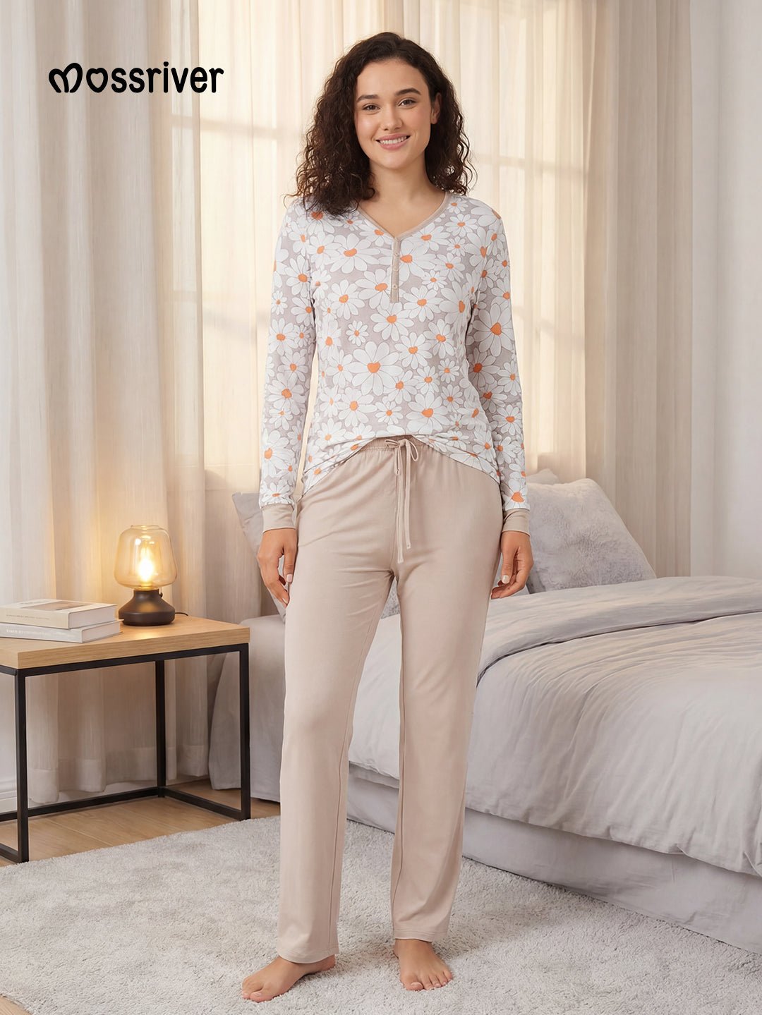 Women Lounge Set Daisy - MOSSRIVER